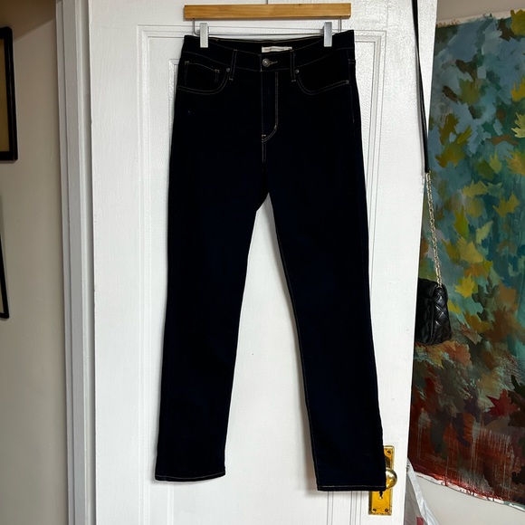 High Rise Straight Jeans - Picture 2 of 5